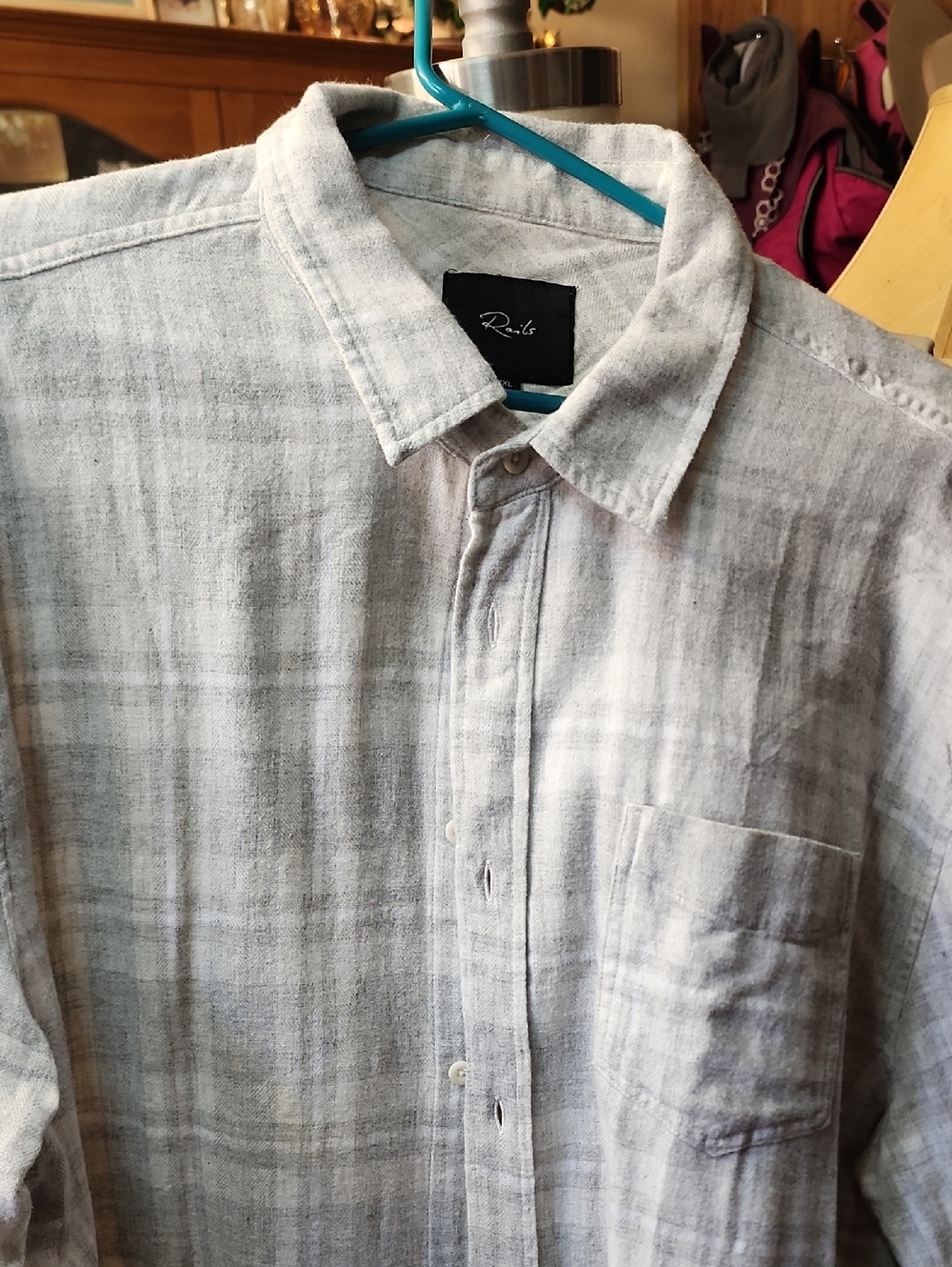 Rails Mens Xxl Button Down